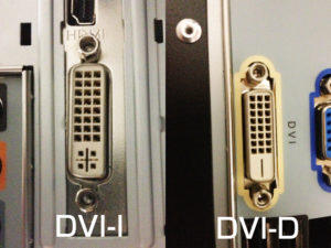 DVI-IとDVI-D